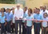 SAN JUAN: Presidente inaugura un liceo en San Juan, encabeza graduación