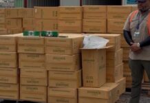 DGA decomisa 4.5 millones de cigarrillos y 961 televisores SD