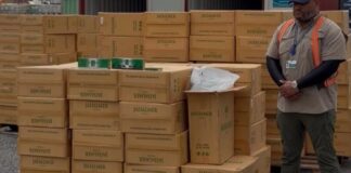 DGA decomisa 4.5 millones de cigarrillos y 961 televisores SD