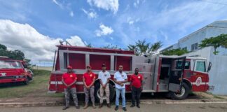 Restauración, a merced del fuego: camión de bomberos lleva más de un año averiado