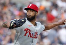 Cristopher Sánchez es el primer lanzador con 16 triunfos en la MLB