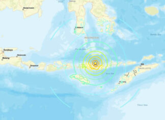 Terremoto de magnitud 7,7 sacude la costa de Indonesia