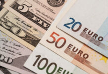 Dólar bajó y era vendido $59.08; el euro se mantiene a RD$70.19