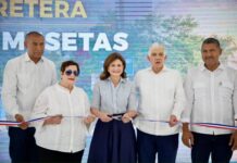 SEIBO: La Vice Raquel Peña encabeza inauguración carretera El Seibo