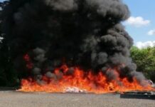 PROVINCIAS: Autoridades destruyen más de 2 toneladas cocaína y marihuana