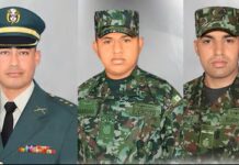COLOMBIA: Tres militares muertos por ataque de guerrilla
