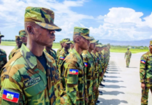 Haití envía nuevo contingente militar a capacitarse en México
