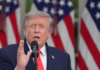Trump lanza amenaza a países que tienen superávit con EE.UU.