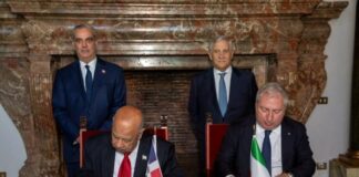 Italia y la RD firman pacto para más comercio y mejor seguridad