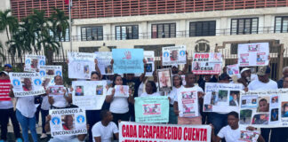 Familiares de desaparecidos exigen aplicación del Sistema de Alertas RD