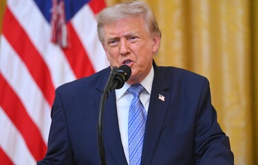 US President Donald Trump delivers address to the nation