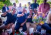 BANI: Embajadora USA comparte con Gonzalo, Arnaud, Omar y Alofoke