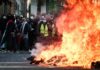 FRANCIA: Fuertes tensiones entre manifestantes y Policía