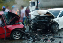 Cinco muertos deja accidente en Circunvalación Santo Domingo