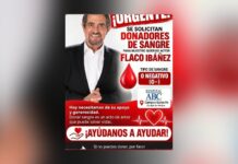 Solicitan donantes de sangre para el actor Flaco Ibáñez en México