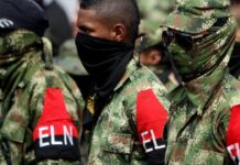 COLOMBIA: Matan 10 miembros del ELN en operación militar